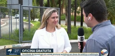 EPTV: Profa. Dra. Cristiane Soncino participa do Bom Dia Cidade, da EPTV, com  o repórter Marcos Felipe